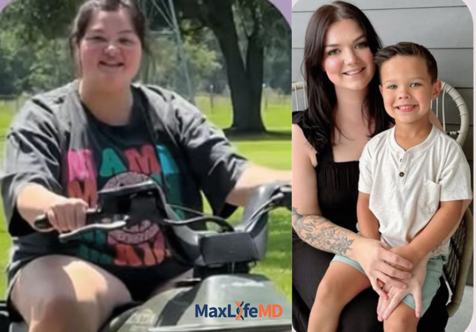 MaxLife MD Website GLP1 Tirzepatide NAD Energy Lose Weight Lose Fat Women 10